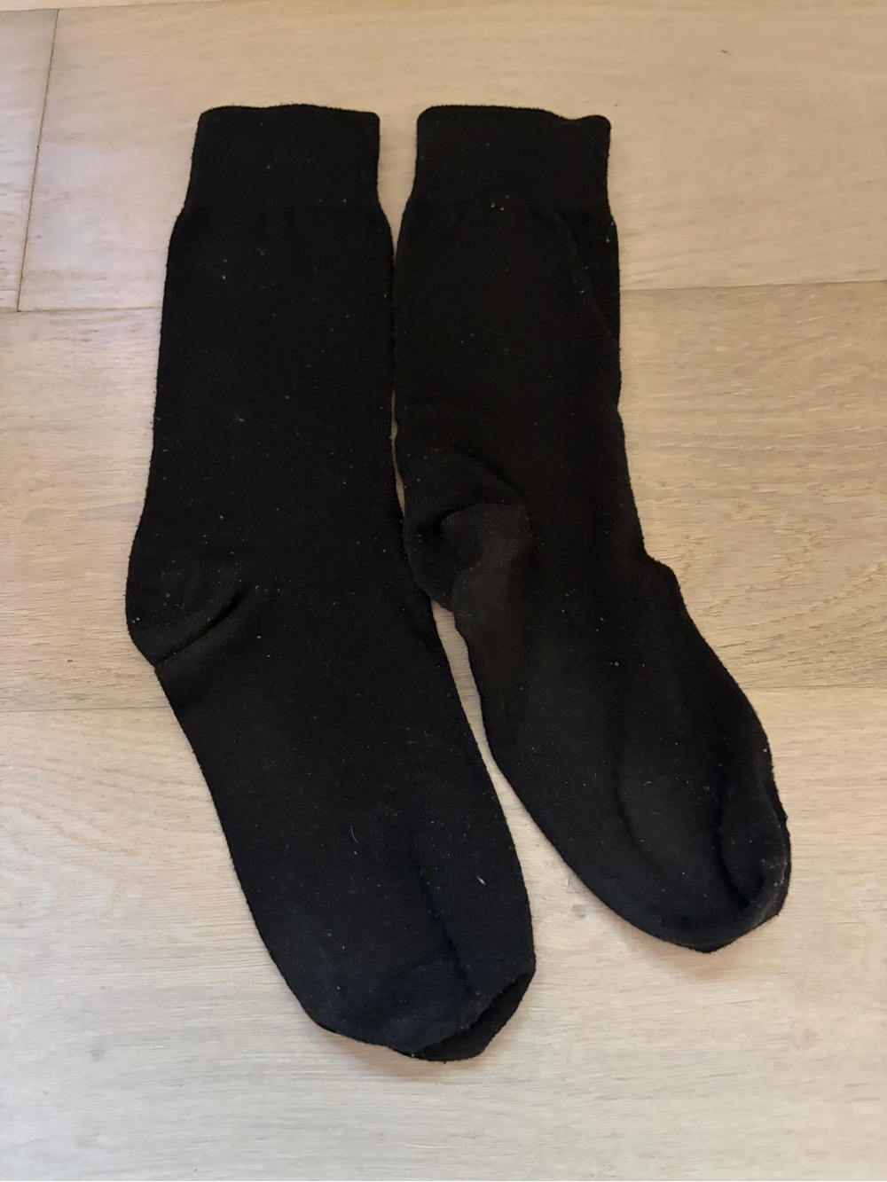 Men's Black Crew Socks - Pack of 1